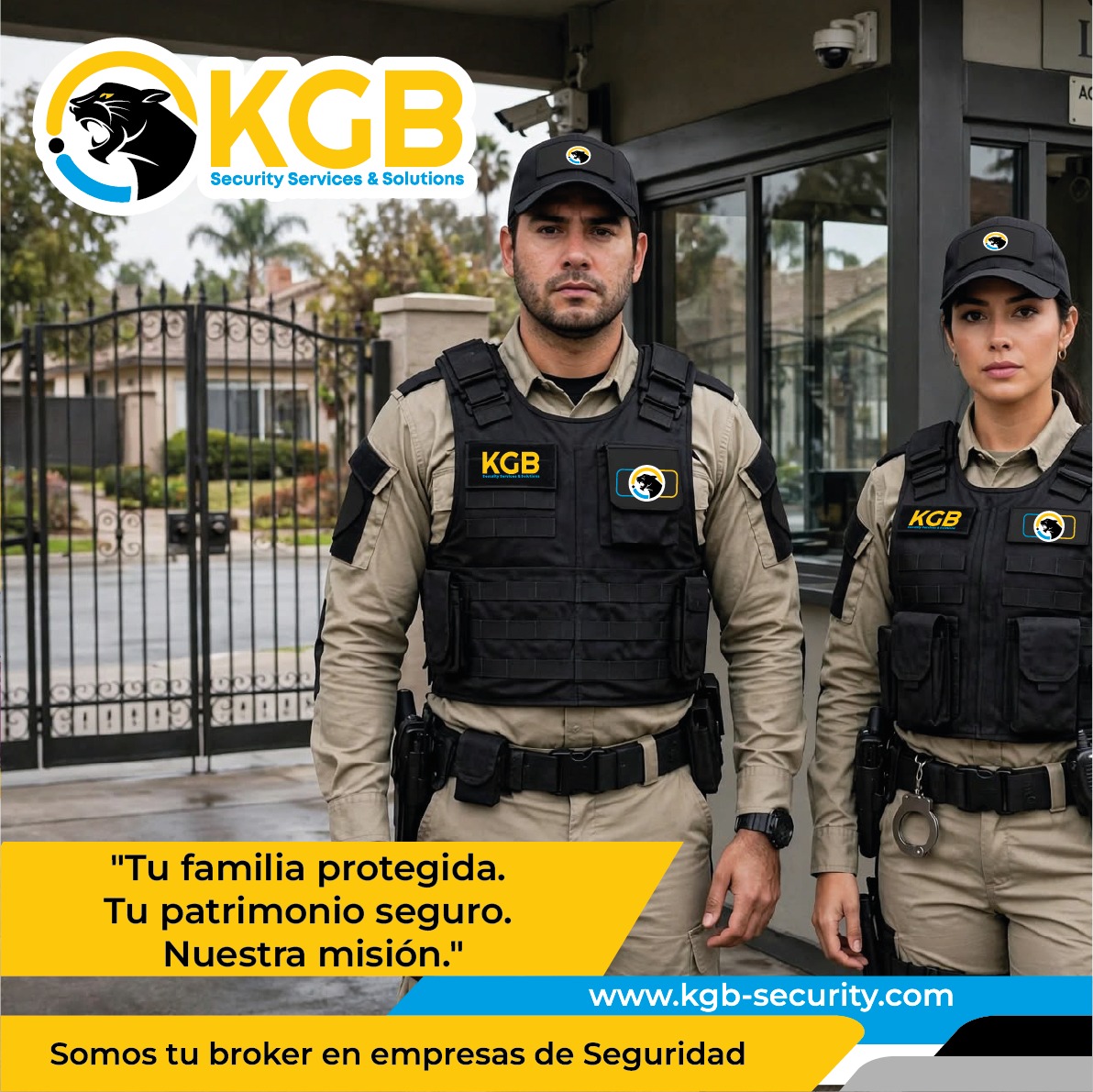 Equipo de KGB realiza control de acceso en una instalación